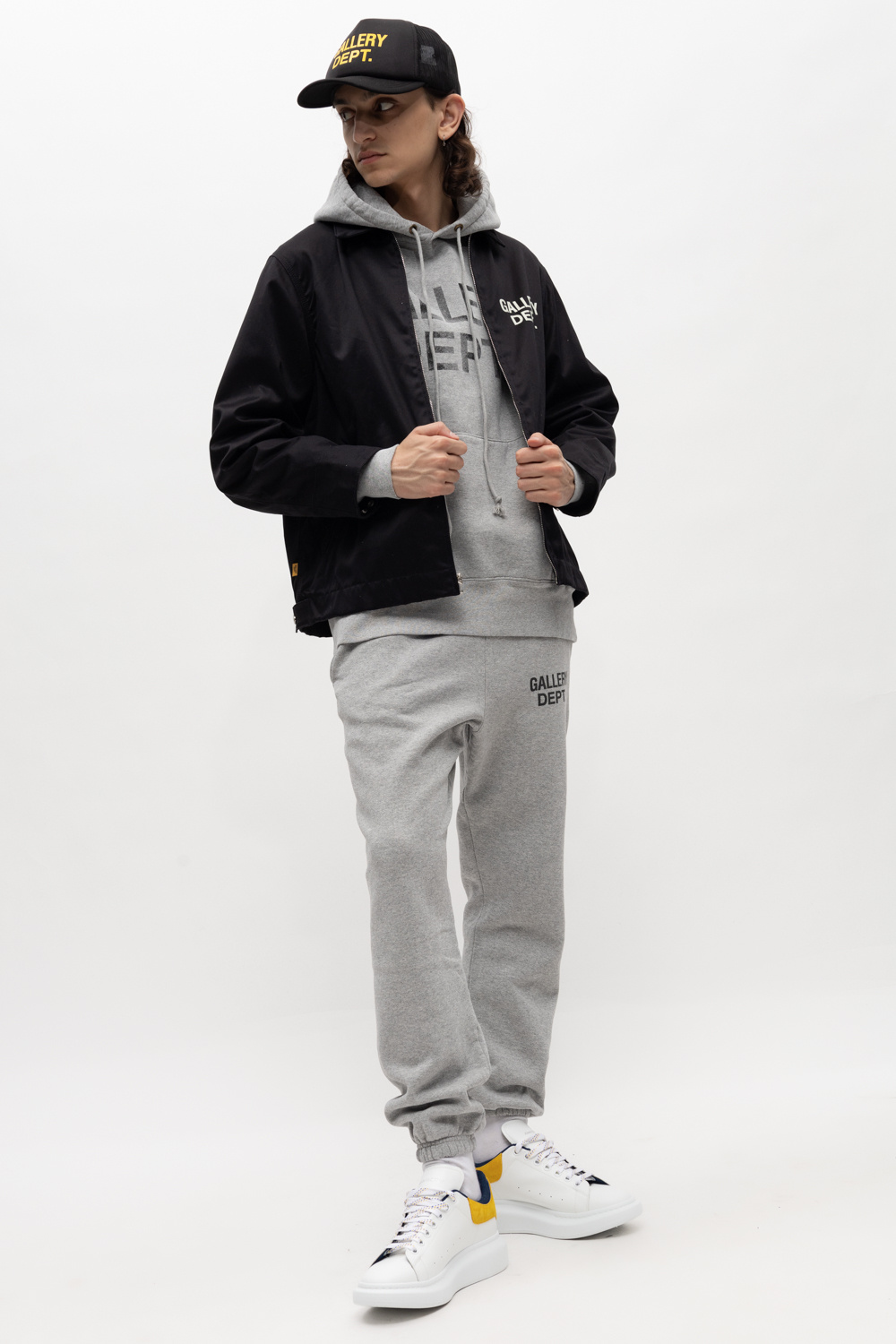 GALLERY DEPT. Hoodie with logo | Men's Clothing | hoodie med